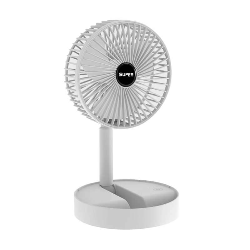 TELESCOPIC-FOLDING-FAN-RECARGABLE